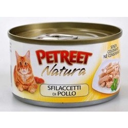 Petreet куриная грудка, консервы для кошек, 70 гр.