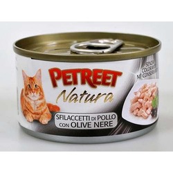 Petreet куриная грудка с оливками, консервы для кошек, 70 гр.