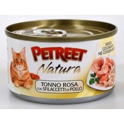 Petreet куриная грудка с тунцом, консервы для кошек, 70 гр.