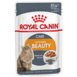 Royal Canin Intense Beаuty, кусочки в соусе (мясо и рыба), для здоровья шерсти и кожи, 85 гр. х 24 шт.