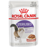 Royal Canin Sterilised, кусочки мяса в соусе для стерилизованных кошек, 85 гр. х 24 шт.