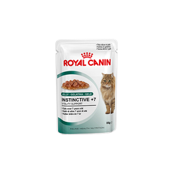 Royal Canin Instinctive +7 кусочки мяса в желе для кошек старше 7 лет, 85гр.х12шт.