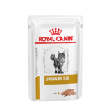Royal Canin Urinary S/O, паштет ветеринарная диета для кошек при мочекаменной болезни струвиты, оксалаты, с цыпленком, 85 гр. х 12 шт.