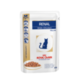 Royal Canin Renal, консервы с курицей для кошек при хронической почечной недостаточности, 85 гр. х 12 шт.