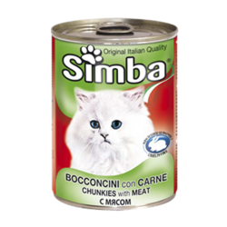 Simba Cat консервы для кошек паштет кролик 400 гр.