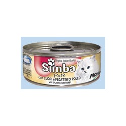 Simba Cat Mousse мусс для кошек сердце/куриная печень 85 гр.