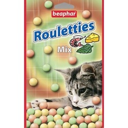 Beaphar Рулетики-шарики для кошек mix, 80 шт.