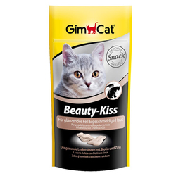 Gimcat «Beauty-Kiss» Витамины с биотином, цинком и ТГОС для кошек, 40 гр (прибл. 65 шт)