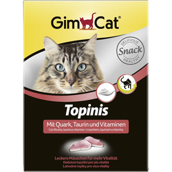 Gimcat «Topinis» Витаминные «мышки» с таурином и творогом с ТГОС для кошек