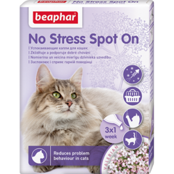 Beaphar Успокаивающие капли No Stress Spot On для кошек, арт.13913
