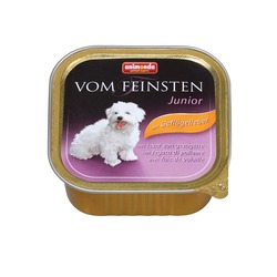 Animonda с печенью домашней птицы Vom Feinsten Junior консервы для щенков и юниоров, 150 гр. х 22 шт.