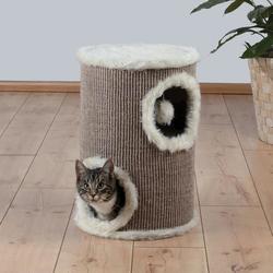 Trixie Домик д/кошек "Башня" ("Edorado") коричневый/бежевый, диаметр 33 см, высота 50 см, арт. 4331