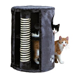 Trixie Домик д/кошек "Башня" ("Dino") с когтеточкой 41*58см, арт. 4336