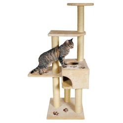 Trixie Домик для кошки "Аликанте" ("Alicante") высота 152см антрацит, арт. 43867