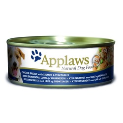 Applaws консервы для собак с курицей, лососем и овощами, 156 гр
