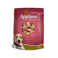 Applaws паучи для собак с курицей, говядиной и овощным ассорти, 150 гр