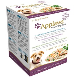 Applaws набор из 5 паучей в желе для собак "Коллекция вкусов", 500 гр