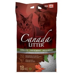 Canada Litter Scoopable Litter комкующийся наполнитель "Запах на замке", без запаха