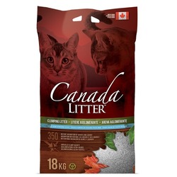 Canada Litter Scoopable Litter комкующийся наполнитель "Запах на замке" с ароматом детской присыпки