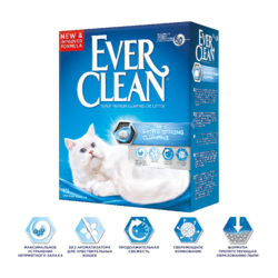 Ever Clean Unscented Extra Strong Clumping - наполнитель комкующийся без ароматизатора для чувствительных к запахам кошек и их хозяев
