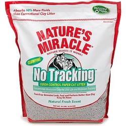 Natures Miracle бумажный комкующийся наполнитель Odor Control Paper Cat Litter, 10 литров