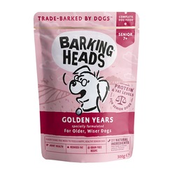 Barking Heads паучи для собак старше 7 лет "Золотые годы", Golden Years , 300 гр.
