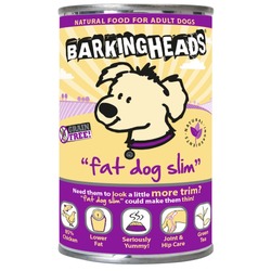 Barking Heads консервы для собак с избыточным весом с курицей Fat dog slim, 395 гр.