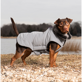 Куртка светоотражающая зимняя с меховым воротником Tamarack Meteor Dog Gone Smart, цвет серый
