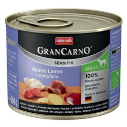 GranCarno Sensitiv c ягненком и картофелем