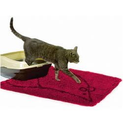 Dog Gone Smart Супервпитывающий коврик для кошек, 58,5х40,5 см, цвет красный