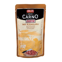 GranCarno с мясом кенгуру, консервы для собак Gran Carno Exotic, 125 гр. х 16 шт.