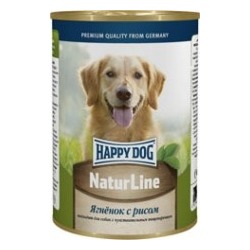 Happy Dog Ягненок с рисом консервы для взрослых собак, 400 гр.