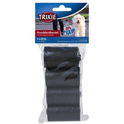 Trixie Пакеты для уборки, размер М, черные, 4 шт. в упаковке