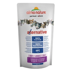 Almo Nature Alternative корм со свежей уткой (50% мяса) для кошек, HFC ALMO NATURE ALTERNATIVE CATS