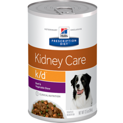 Hill`s K/D диетический консервированный корм для лечения заболеваний почек, Prescription Diet™ k/d™ Canine Original, 370 гр.