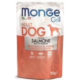 Monge Dog Grill Pouch для собак с лососем 100 г