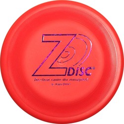 Hyperflite Z-Disc фризби-диск Z-Диск улучшенный соревновательный стандарт, большой диск антиблик, цвет красный