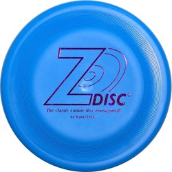 Hyperflite Z-Disc фризби-диск Z-Диск улучшенный соревновательный стандарт, большой диск антиблик, цвет голубой