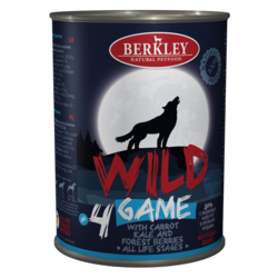Berkley Wild Беркли Вайлд Дичь с морковью, капустой и лесными ягодами для собак всех возрастов №4