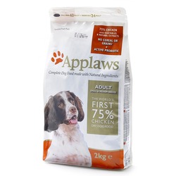 Applaws беззерновой корм для взрослых собак малых и средних пород курица/овощи