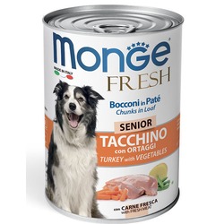Monge Dog Fresh Chunks in Loaf          400