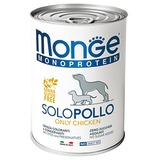 Monge Dog Monoproteino Solo паштет из курицы 400 г