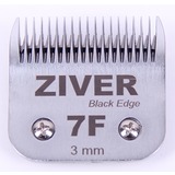 Стригущий нож Ziver black egde для машинок для стрижки 3мм, слот А5 - #7F, сталь