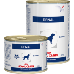 Royal Canin Renal для собак при хронической почечной недостаточности, 410 гр. х 12 шт.
