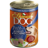 Special Dog консервы для собак паштет ягненок с индейкой 400г