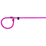 Trixie круглый поводок-полуудавка Sporty Rope, нейлон, цвет фуксия