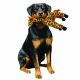 Mighty супер прочная игрушка для собак "Сафари" Жираф, 38 см, коричневый, прочность 8/10, Safari Giraffe