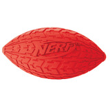 Nerf Игрушка для собак Мяч для регби резиновый пищащий, 15 см