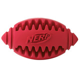 Nerf Игрушка для собак Мяч для регби рифленый, 10 см